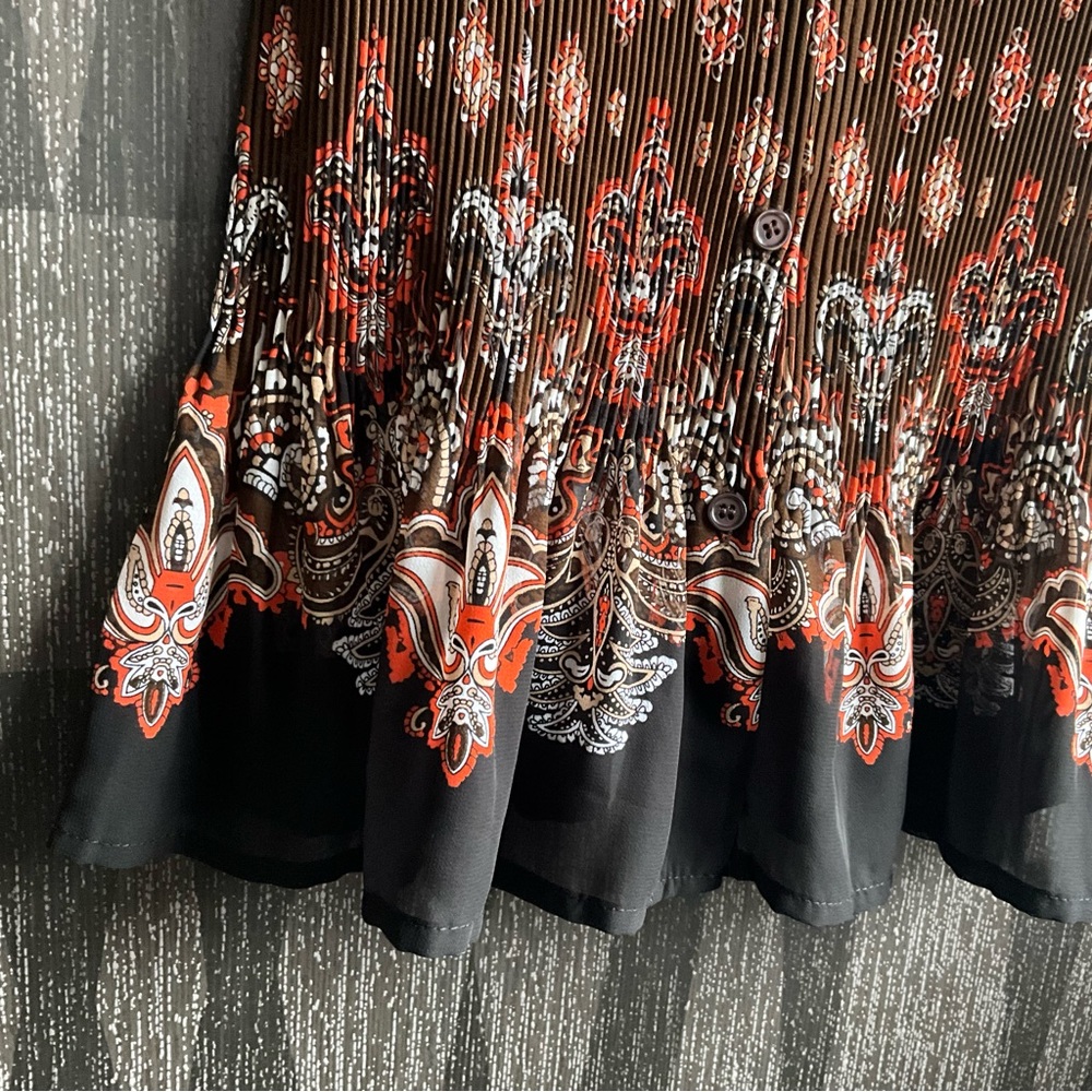 Y2k Apt 9 Blouse Button Down 2000’s Style Fairy O… - image 3